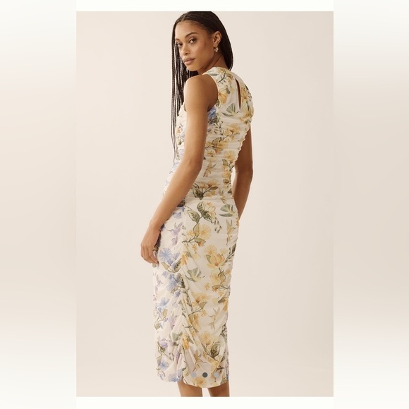 NWT Farm Rio Hummingbird Garden Mid Dress - Picture 3 of 11